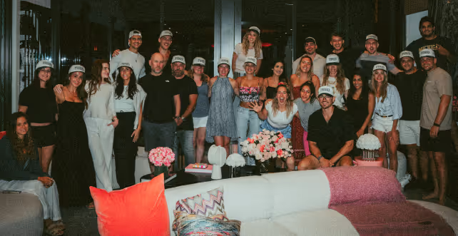 Members gathering at The Grove event